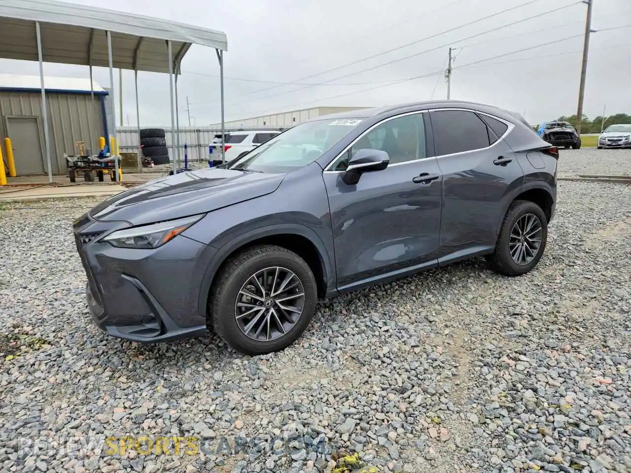 1 Photograph of a damaged car 2T2GDCAZ2PC005066 LEXUS NX 2023