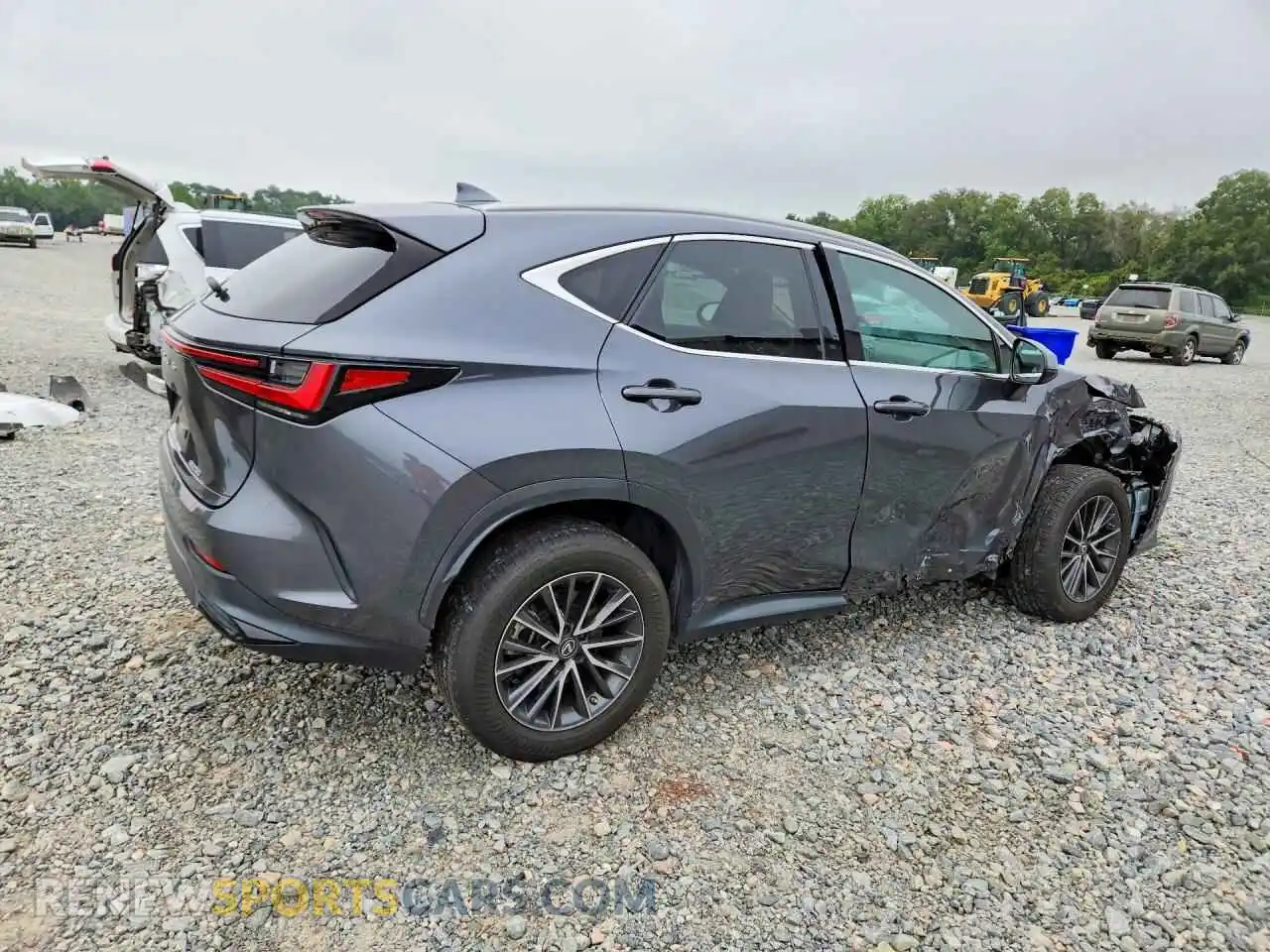 3 Photograph of a damaged car 2T2GDCAZ2PC005066 LEXUS NX 2023