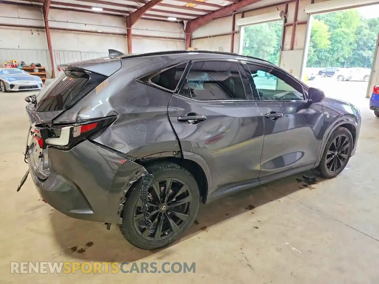 3 Photograph of a damaged car 2T2KGCEZ4PC016677 LEXUS NX 2023