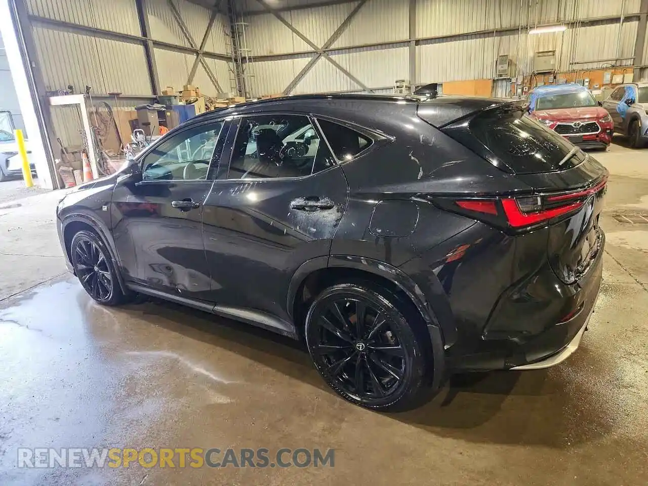 2 fotografías del automóvil dañado 2T2KGCEZ4PC019904 LEXUS NX 2023