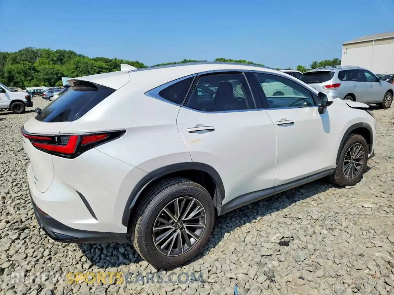 3 Photograph of a damaged car JTJGGCEZXP5005414 LEXUS NX 2023