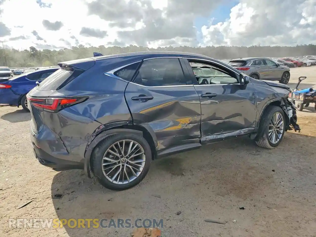 3 Photograph of a damaged car JTJGKCEZ7P5006972 LEXUS NX 2023