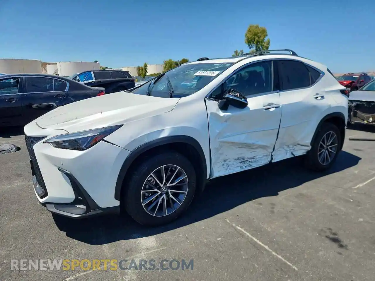 1 fotografías del automóvil dañado JTJGKCEZ9P2014394 LEXUS NX 2023