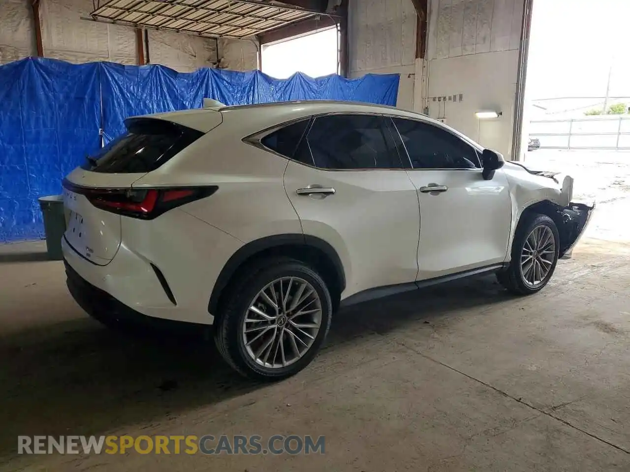 3 Photograph of a damaged car JTJHGCEZ0P2009364 LEXUS NX 2023