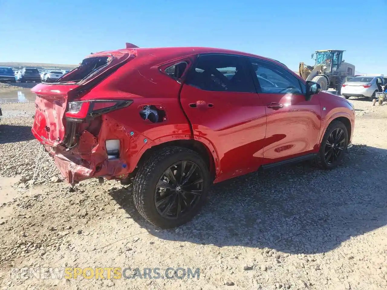 3 Фотография поврежденного автомобиля JTJKKCFZ2P2013659 LEXUS NX 2023