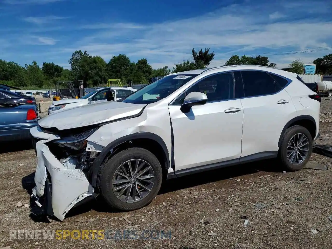1 Photograph of a damaged car 2T2AGCEZ4RC059575 LEXUS NX 2024