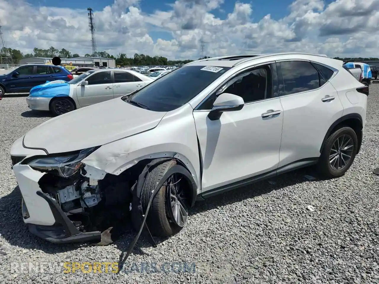 1 Photograph of a damaged car 2T2GDCAZ8RC009061 LEXUS NX 2024