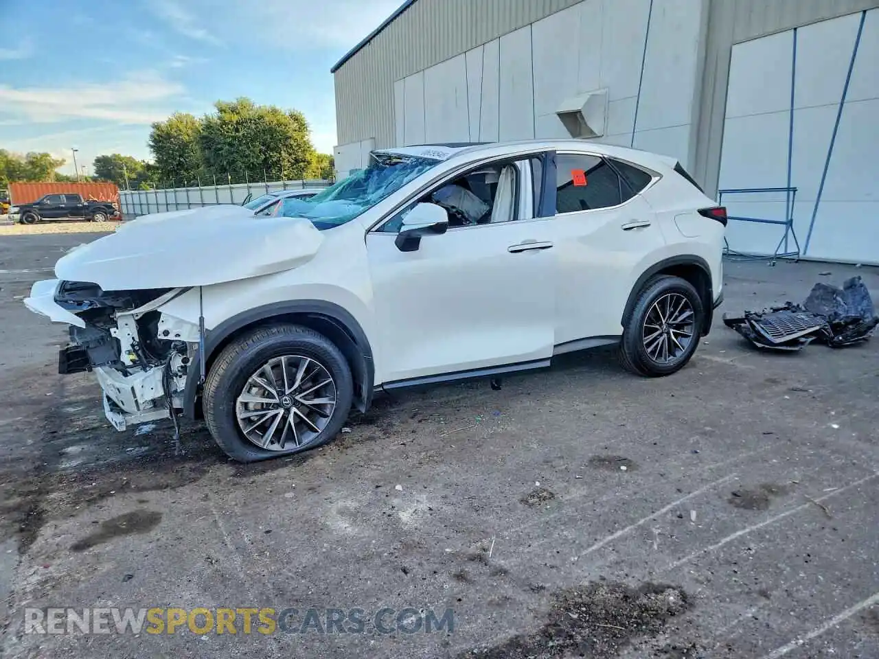 1 Photograph of a damaged car 2T2GDCAZ9RC011322 LEXUS NX 2024