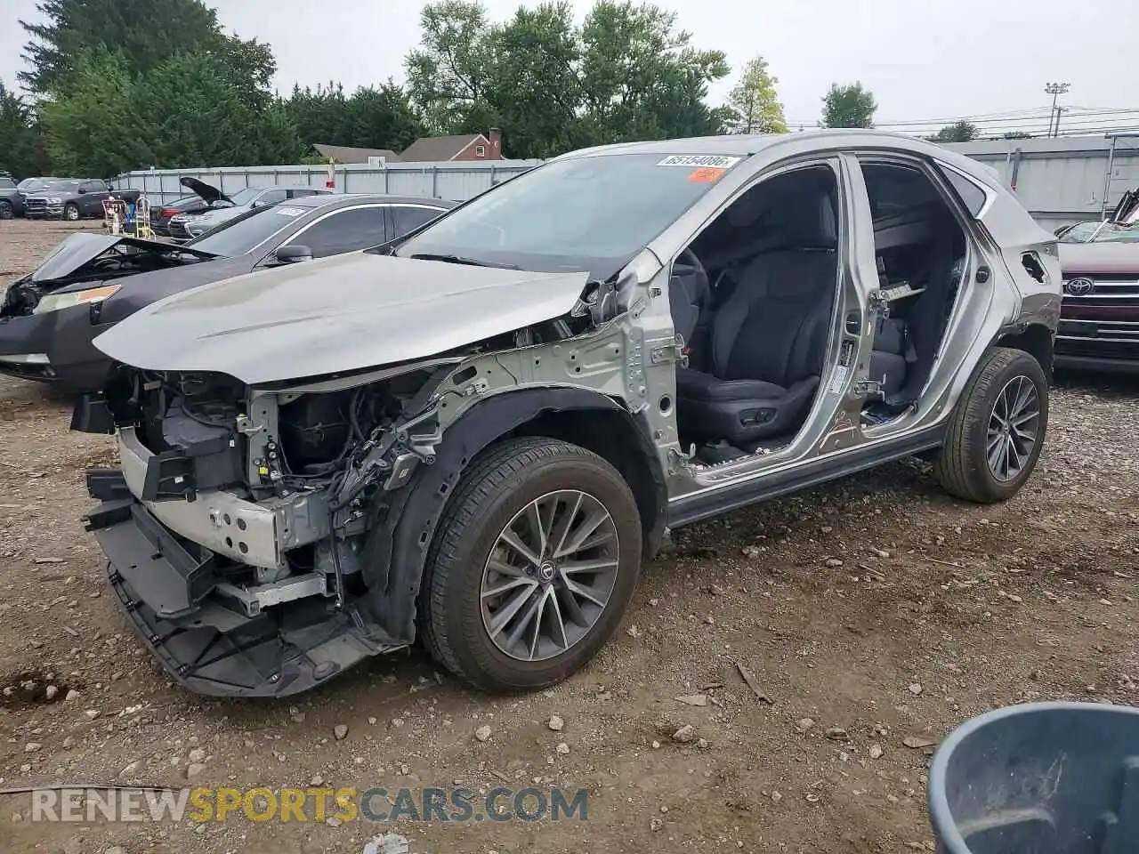 1 Photograph of a damaged car 2T2GGCEZ1RC043764 LEXUS NX 2024