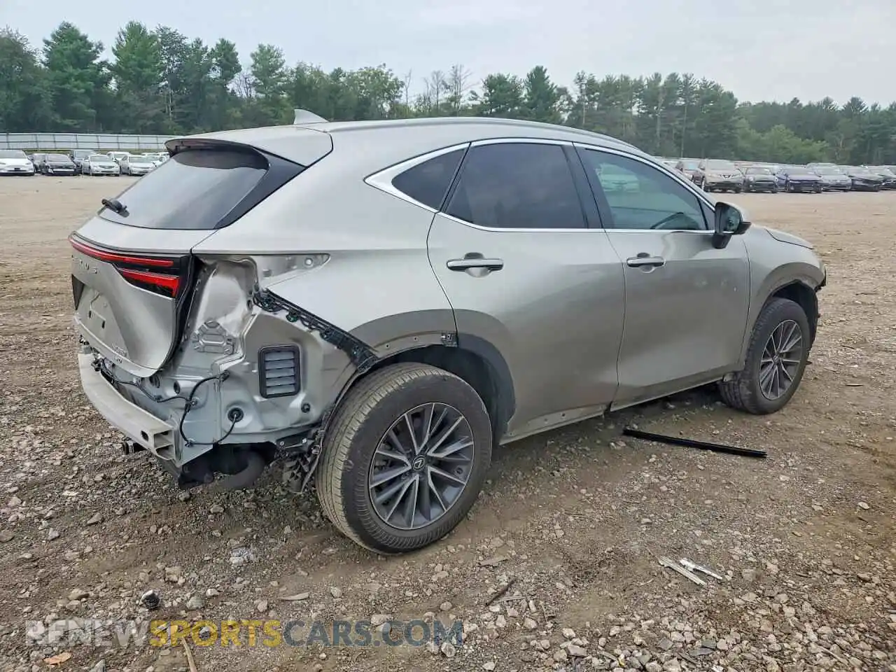 3 Photograph of a damaged car 2T2GGCEZ1RC043764 LEXUS NX 2024