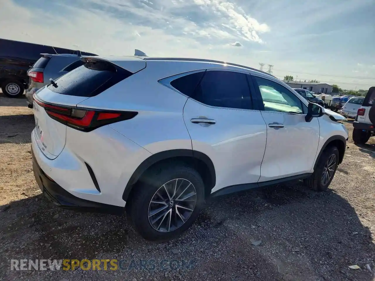 3 fotografías del automóvil dañado 2T2GGCEZ2RC040484 LEXUS NX 2024