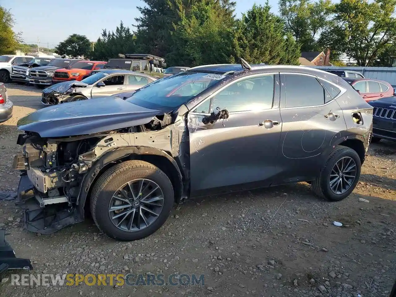 1 Photograph of a damaged car 2T2GGCEZ5RC045453 LEXUS NX 2024