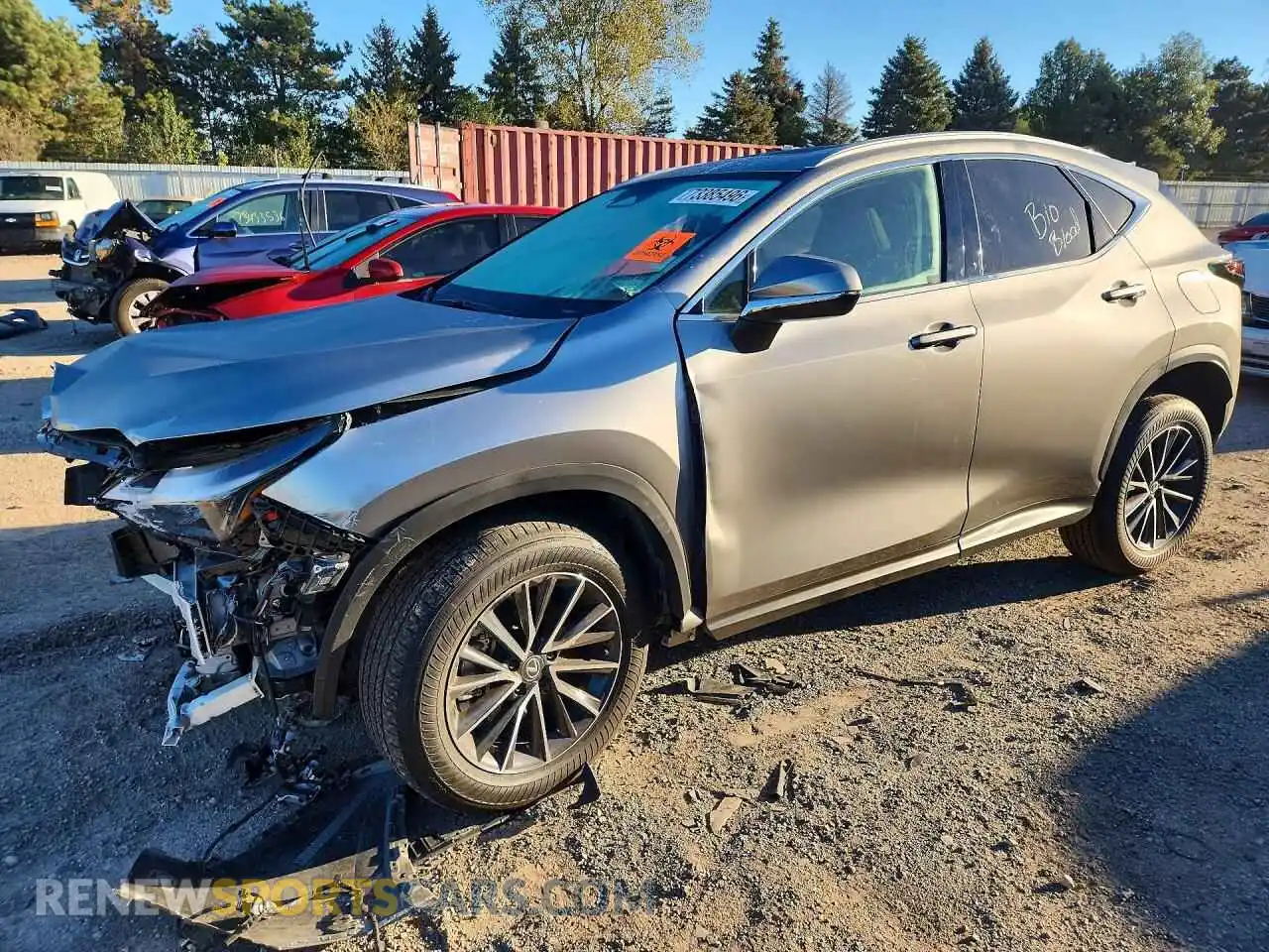 1 fotografías del automóvil dañado 2T2GGCEZ9RC056584 LEXUS NX 2024