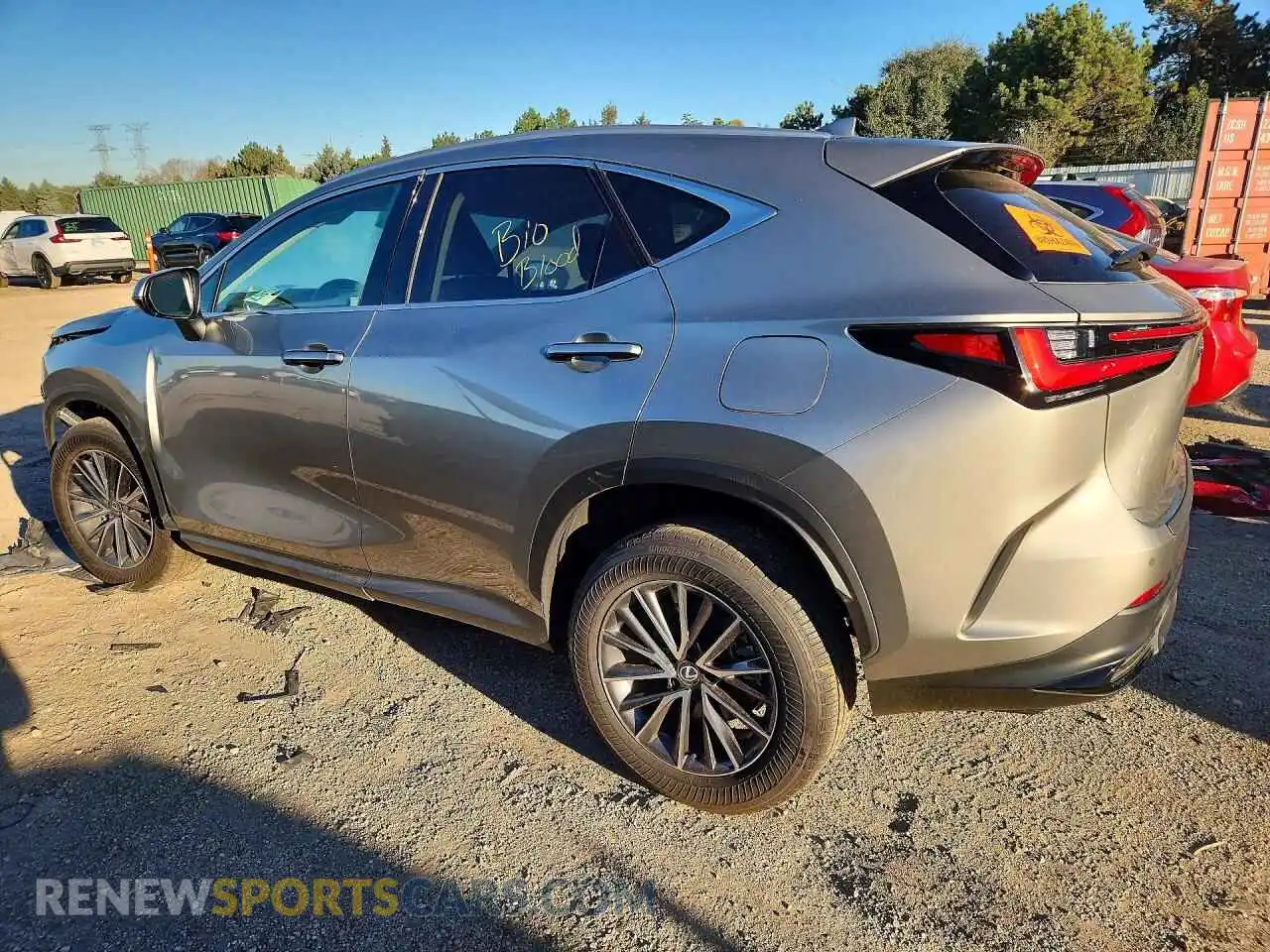2 fotografías del automóvil dañado 2T2GGCEZ9RC056584 LEXUS NX 2024