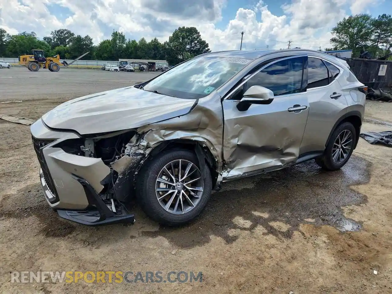 1 Photograph of a damaged car 2T2GGCEZXRC036795 LEXUS NX 2024