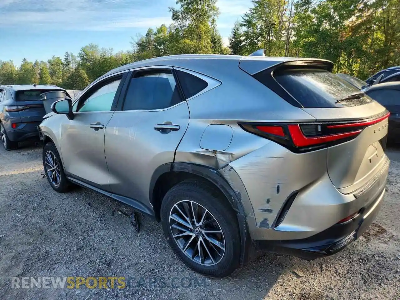 2 Фотография поврежденного автомобиля 2T2GKCEZXRC023379 LEXUS NX 2024