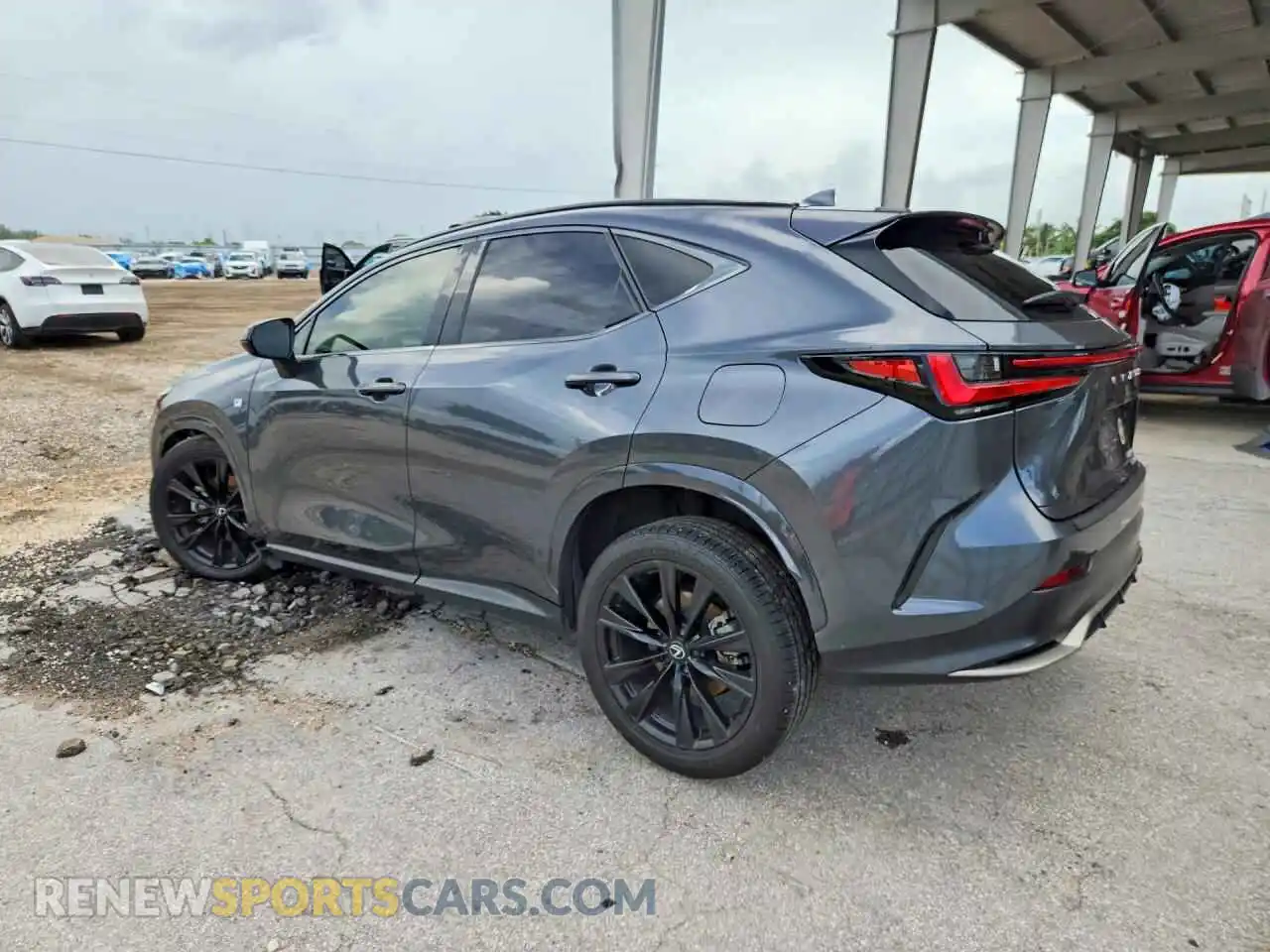 2 fotografías del automóvil dañado 2T2KGCEZ6RC047223 LEXUS NX 2024