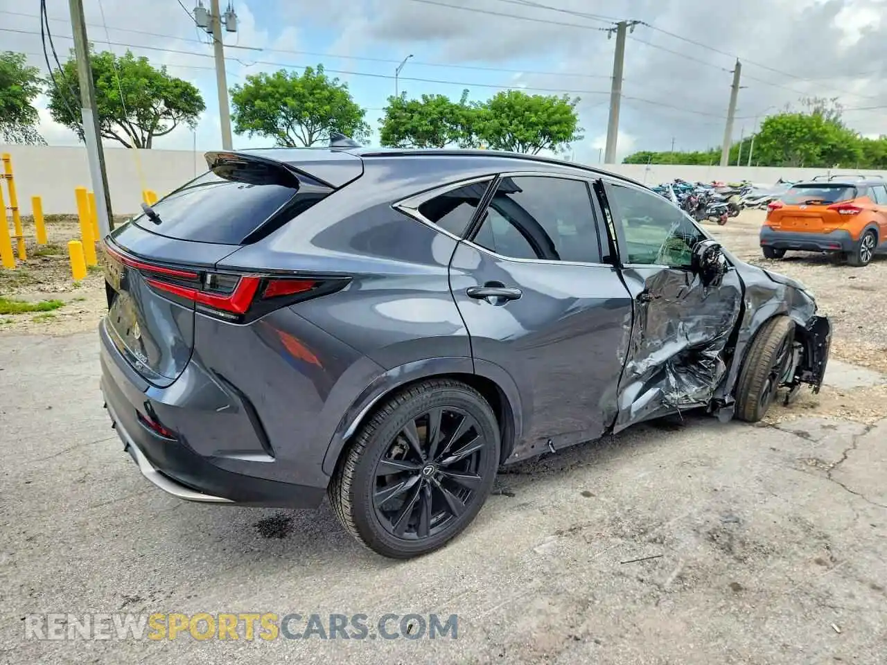3 fotografías del automóvil dañado 2T2KGCEZ6RC047223 LEXUS NX 2024