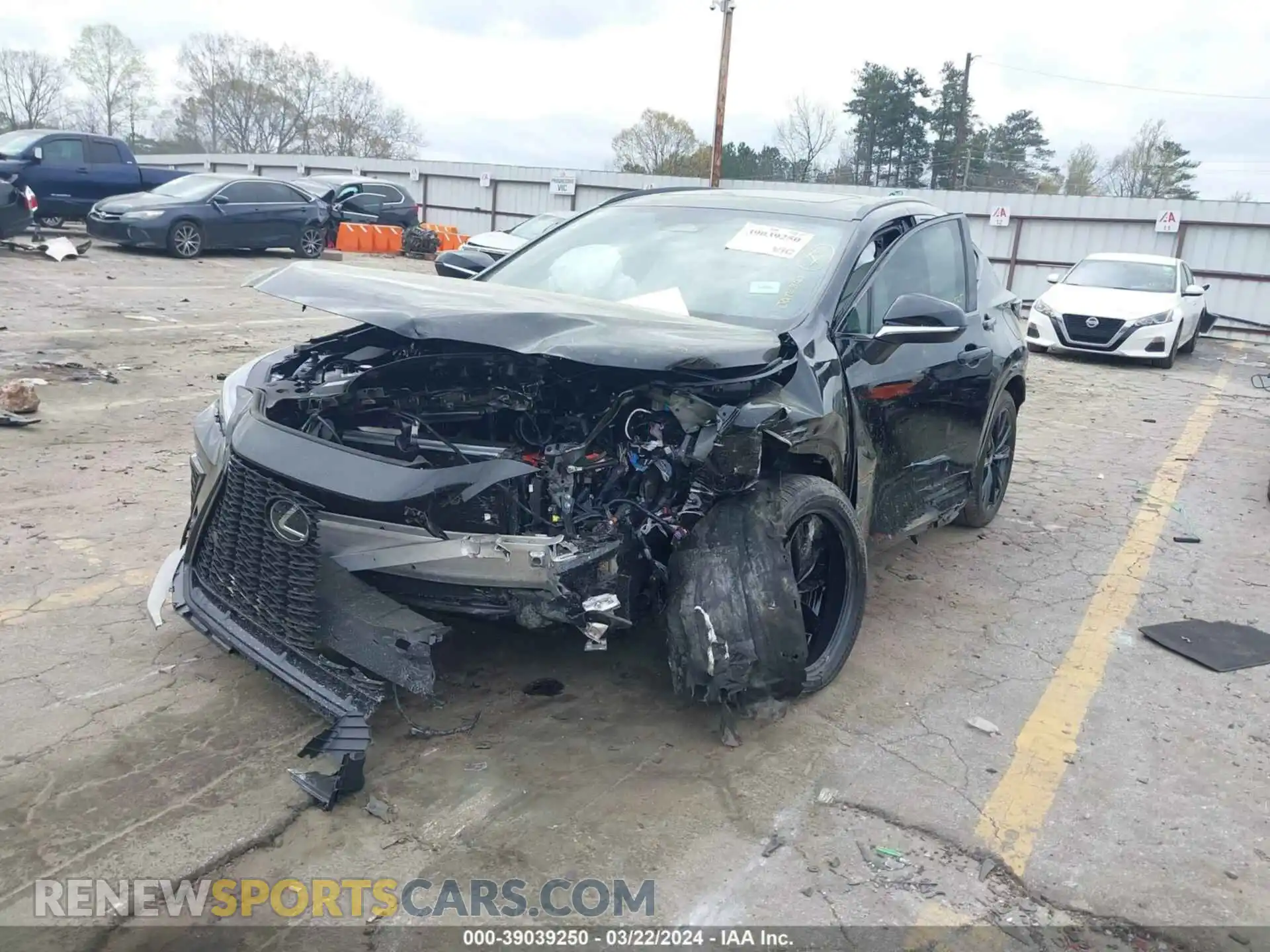 2 Photograph of a damaged car 2T2KGCEZ7RC055959 LEXUS NX 2024