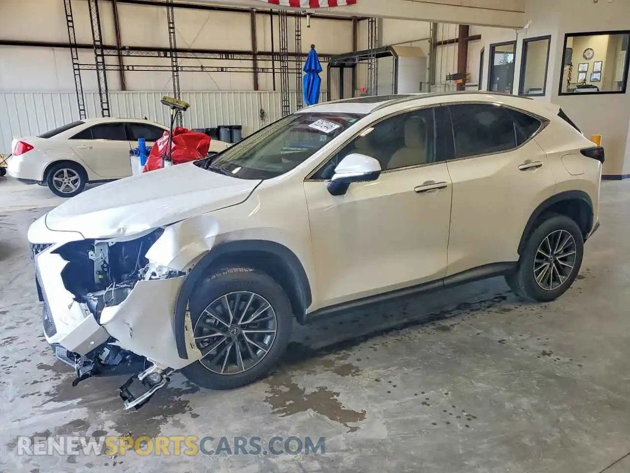 1 Photograph of a damaged car JTJGGCEZXR2017969 LEXUS NX 2024