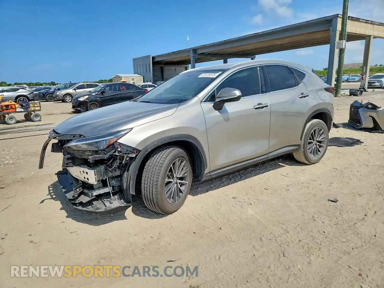 1 fotografías del automóvil dañado 2T2ADCAZ7SC030575 LEXUS NX 2025