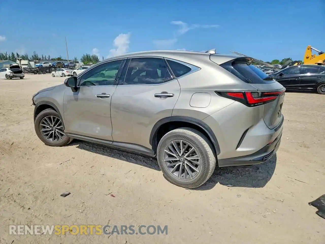 2 fotografías del automóvil dañado 2T2ADCAZ7SC030575 LEXUS NX 2025