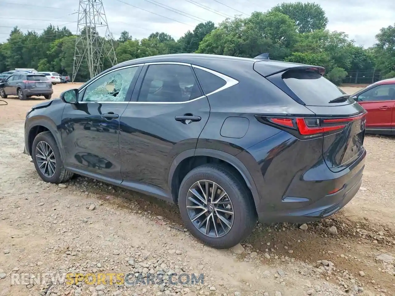 2 Photograph of a damaged car 2T2AGCEZ1SC092698 LEXUS NX 2025