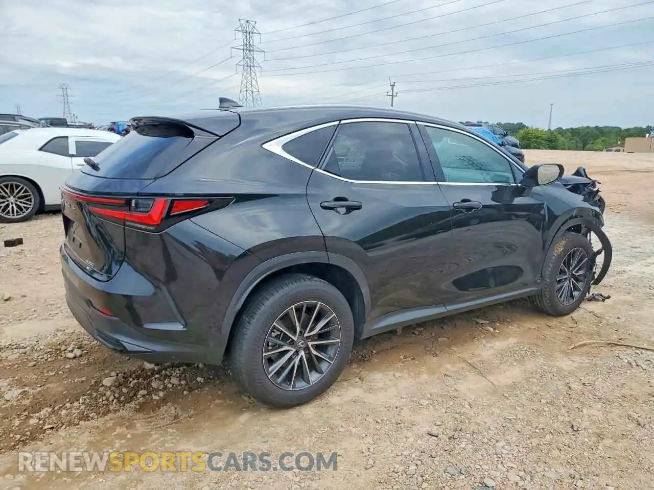 3 Photograph of a damaged car 2T2AGCEZ1SC092698 LEXUS NX 2025