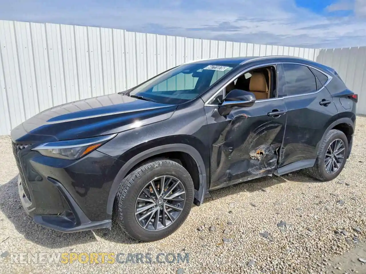 1 Photograph of a damaged car 2T2GDCAZ1SC025432 LEXUS NX 2025