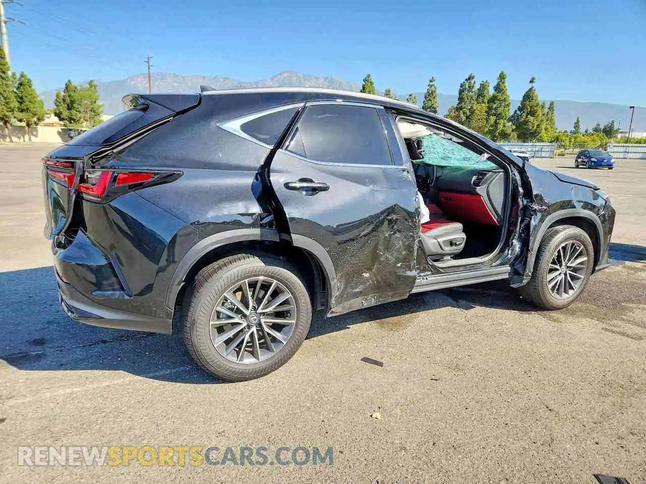 3 fotografías del automóvil dañado 2T2GDCAZ4SC020015 LEXUS NX 2025