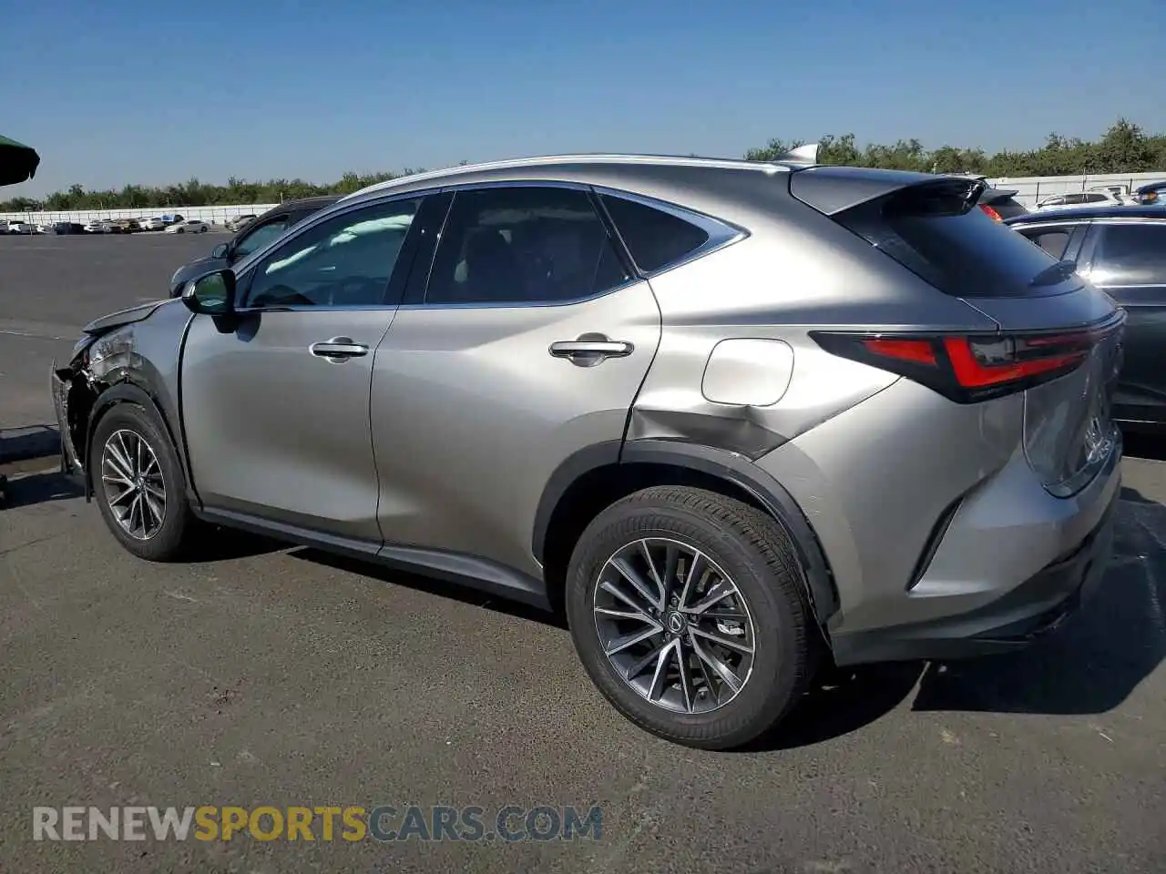 2 Фотография поврежденного автомобиля 2T2GGCEZ2SC075161 LEXUS NX 2025