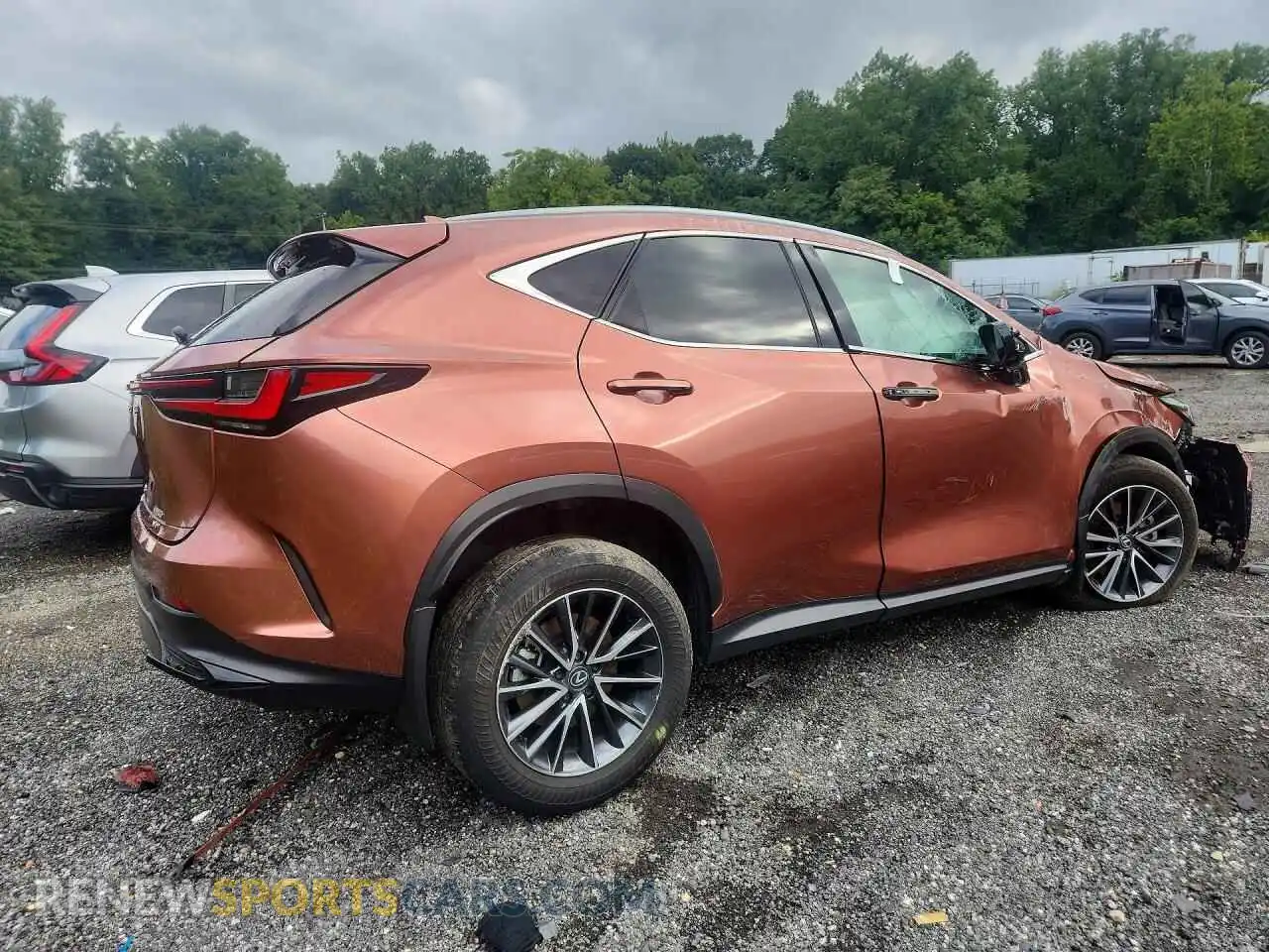3 Photograph of a damaged car 2T2GGCEZ4SC066056 LEXUS NX 2025