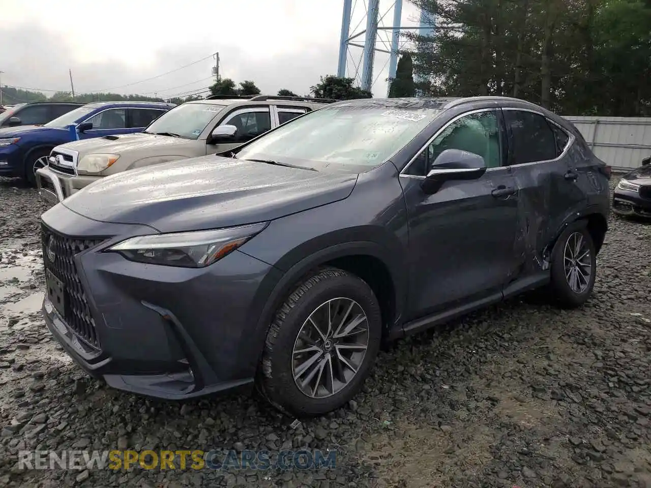 1 Photograph of a damaged car 2T2GGCEZ4SC077851 LEXUS NX 2025