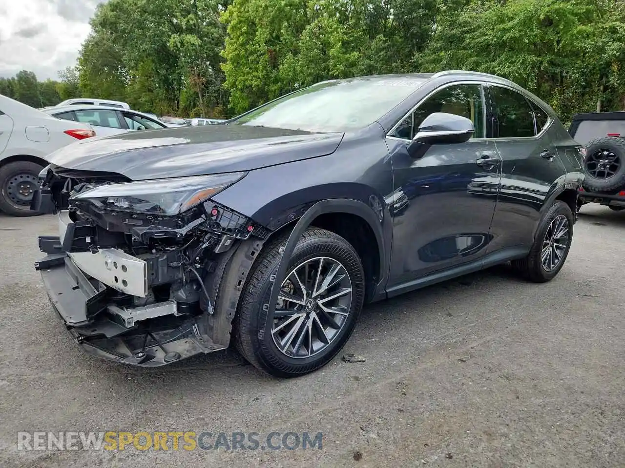 1 Photograph of a damaged car 2T2GGCEZ4SC084055 LEXUS NX 2025