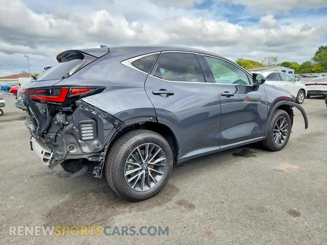 3 Photograph of a damaged car 2T2GGCEZ4SC084055 LEXUS NX 2025