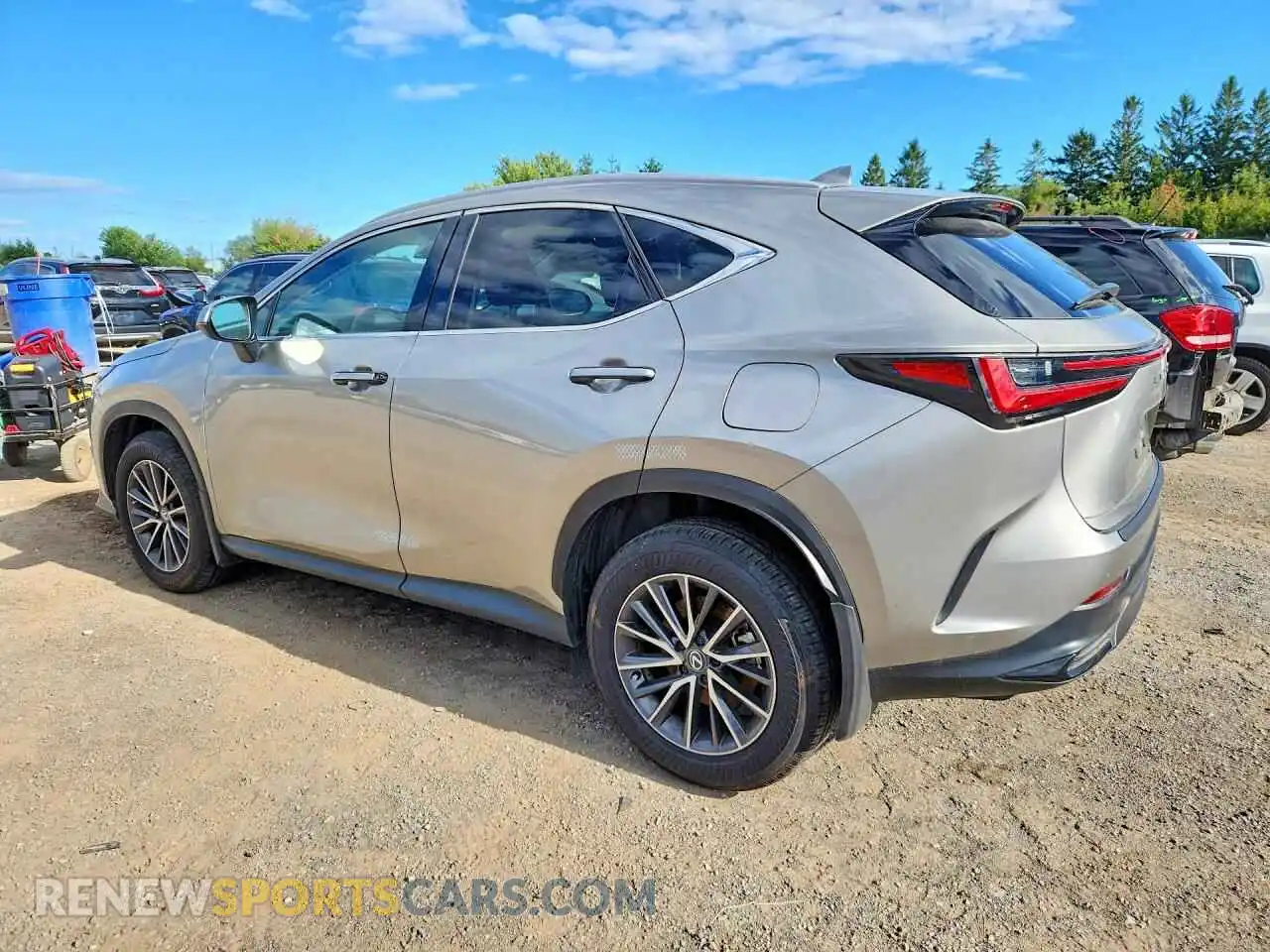 2 Photograph of a damaged car 2T2GGCEZ7SC071302 LEXUS NX 2025