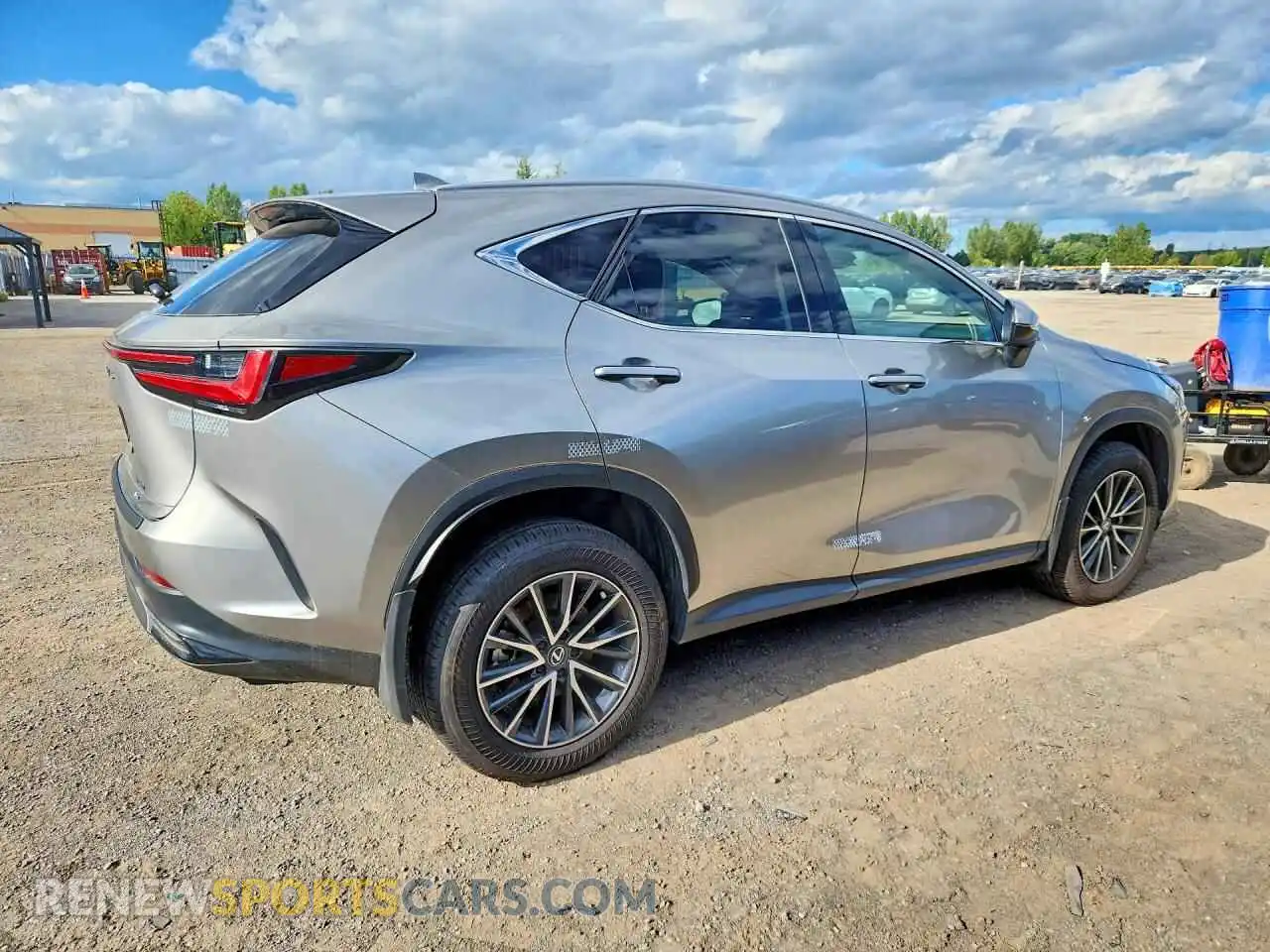 3 Photograph of a damaged car 2T2GGCEZ7SC071302 LEXUS NX 2025