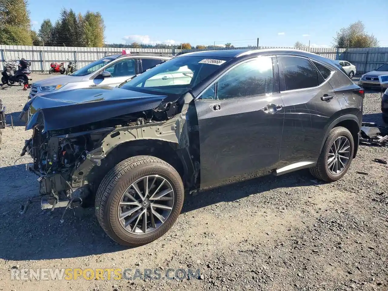 1 Photograph of a damaged car 2T2GKCEZ3SC043852 LEXUS NX 2025