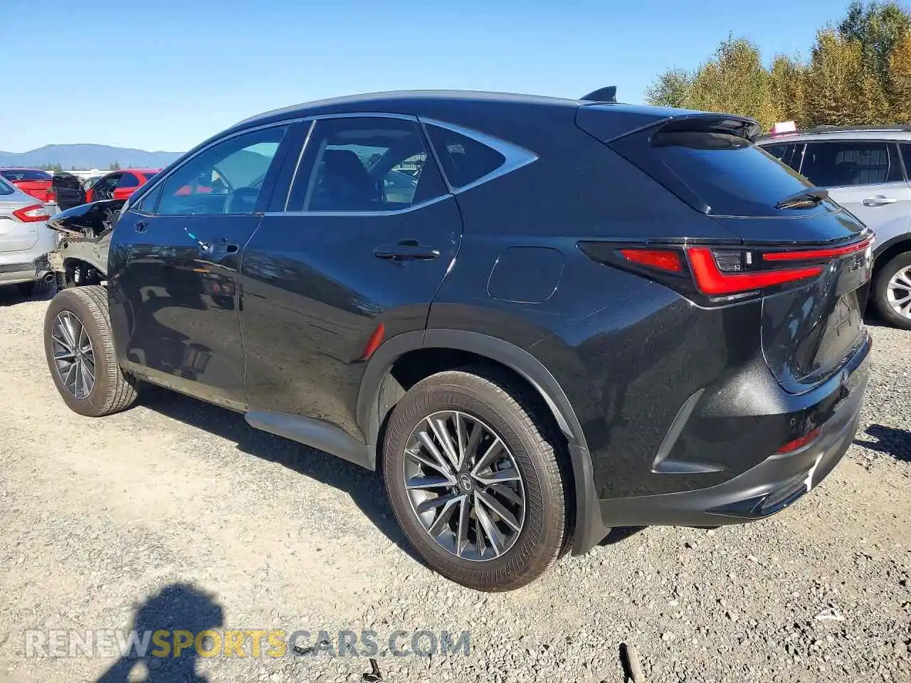 2 Photograph of a damaged car 2T2GKCEZ3SC043852 LEXUS NX 2025