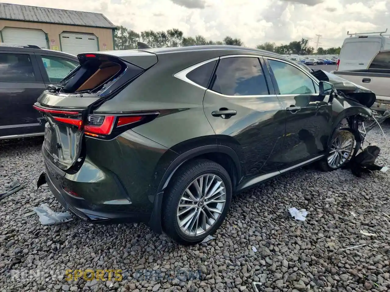 3 Photograph of a damaged car 2T2GKCEZ5SC039169 LEXUS NX 2025