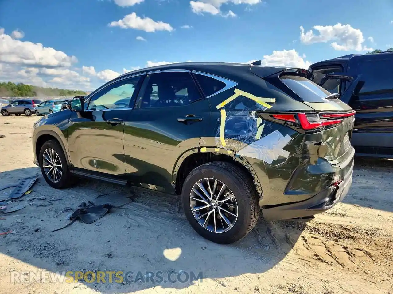 2 Фотография поврежденного автомобиля 2T2GKCEZ6SC045983 LEXUS NX 2025