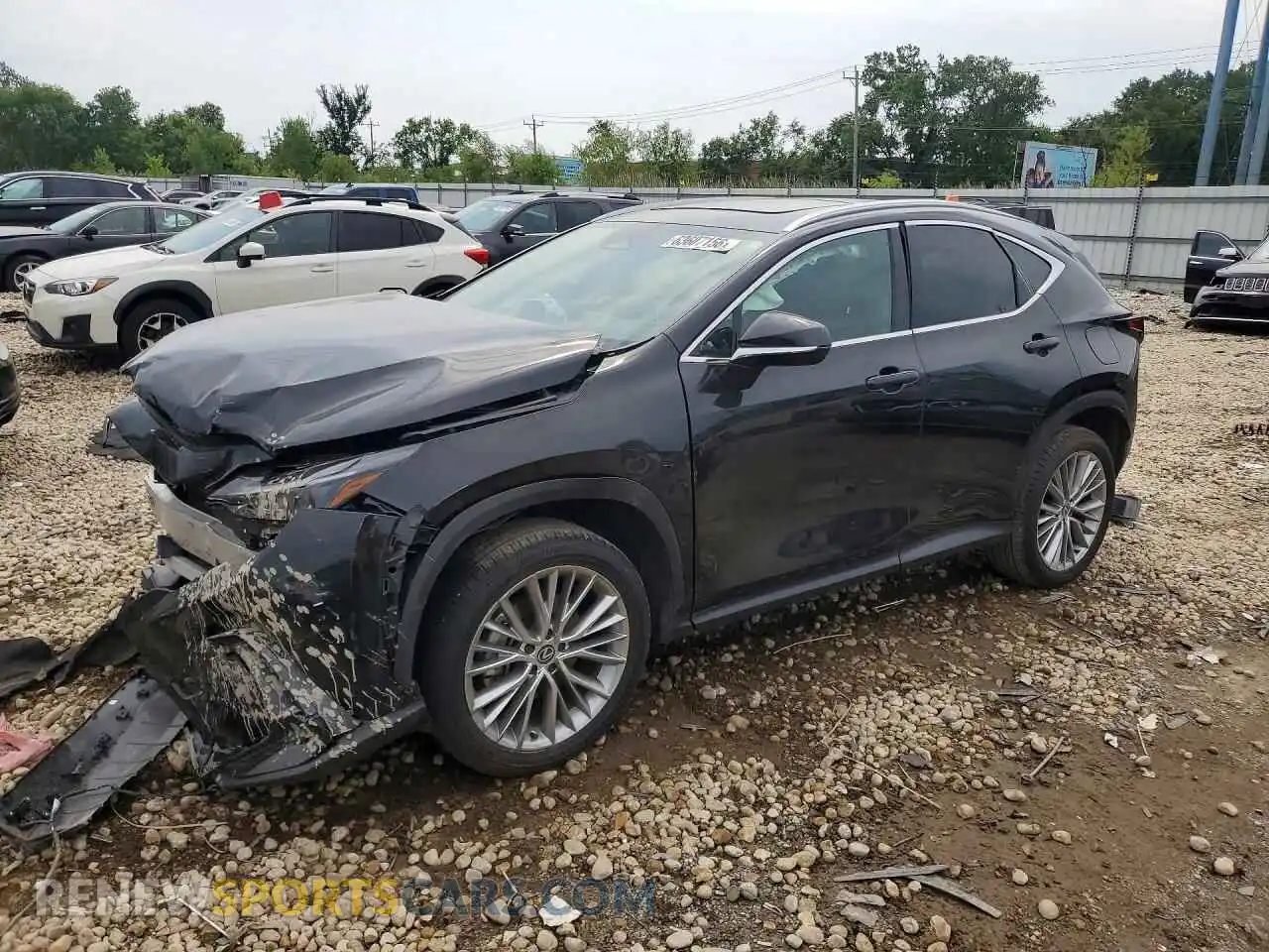1 fotografías del automóvil dañado 2T2GKCEZ6SC048401 LEXUS NX 2025