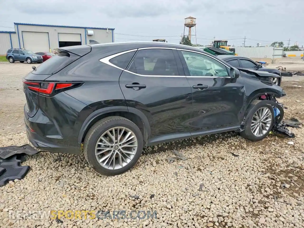 3 fotografías del automóvil dañado 2T2GKCEZ6SC048401 LEXUS NX 2025