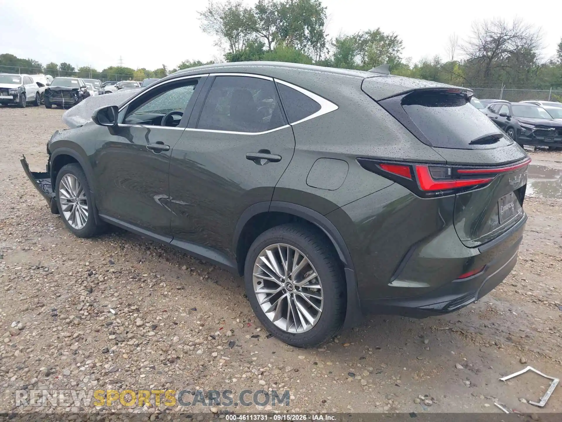 3 fotografías del automóvil dañado 2T2GKCEZ9SC040051 LEXUS NX 2025