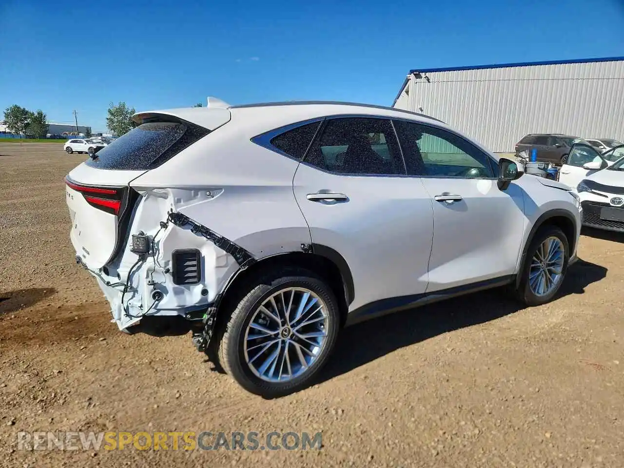 3 Photograph of a damaged car 2T2GKCEZXSC032721 LEXUS NX 2025