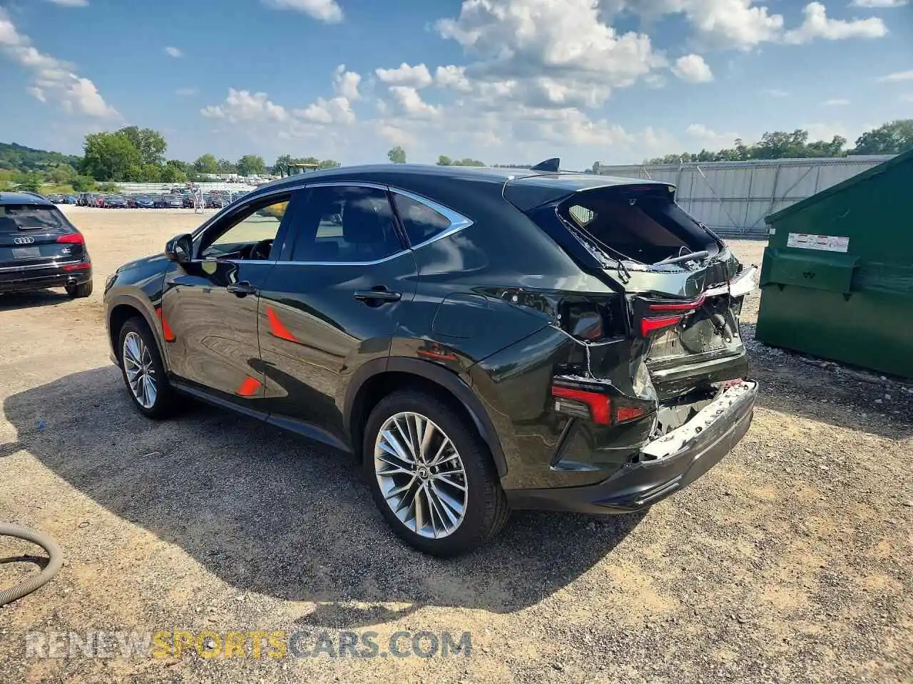 2 Photograph of a damaged car 2T2HKCEZ4SC056114 LEXUS NX 2025