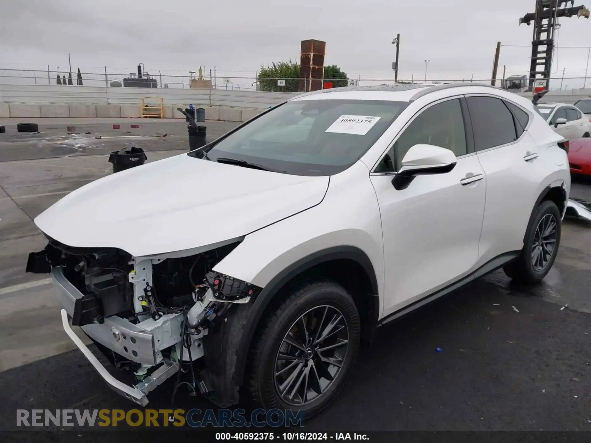 2 Photograph of a damaged car JTJADCAZ1S5024401 LEXUS NX 2025