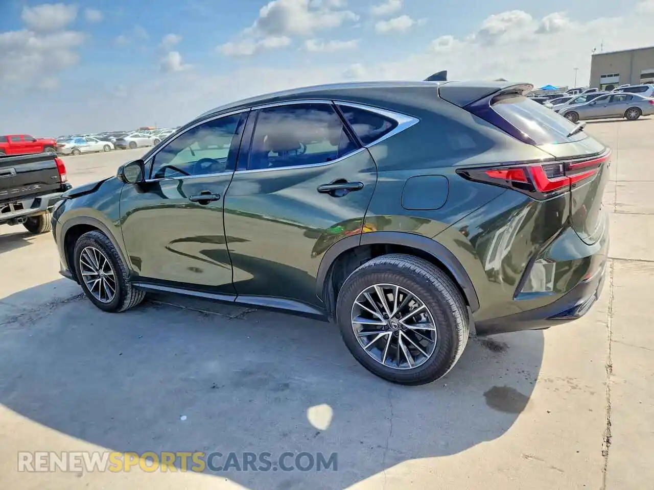 2 Photograph of a damaged car JTJGGCEZXS2023583 LEXUS NX 2025