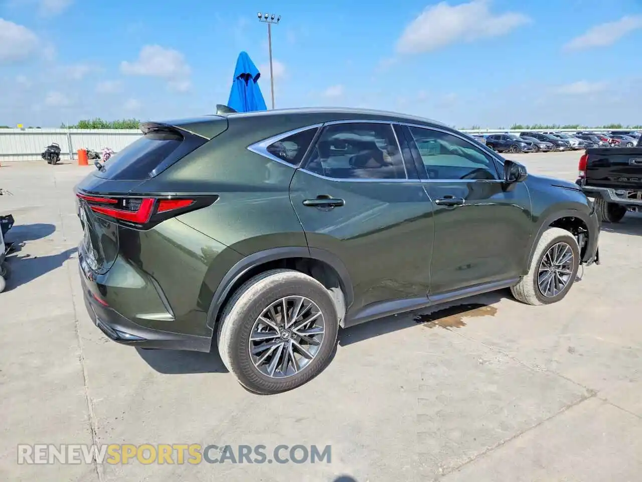 3 Photograph of a damaged car JTJGGCEZXS2023583 LEXUS NX 2025