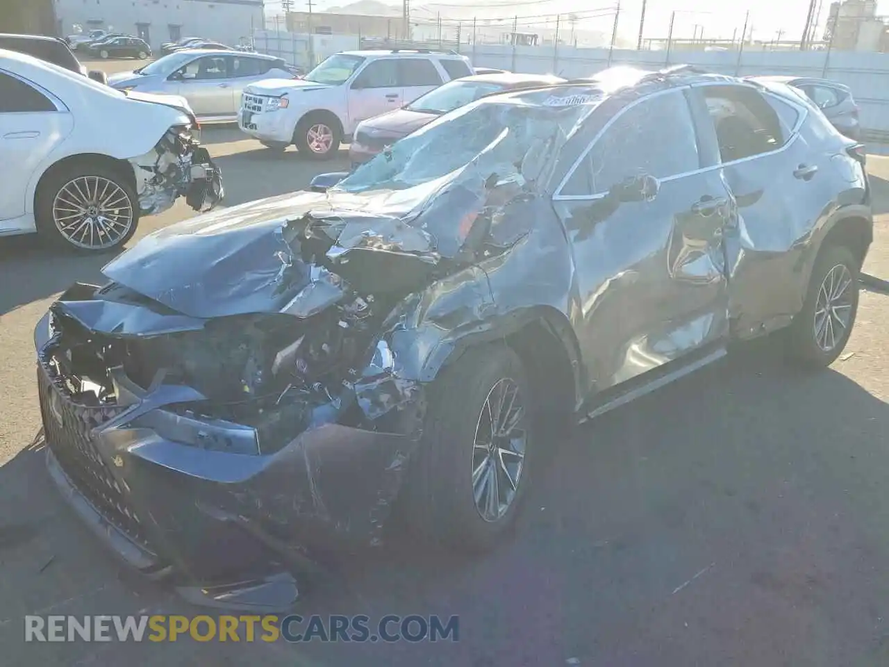 1 Photograph of a damaged car JTJGKCEZ3S5033594 LEXUS NX 2025